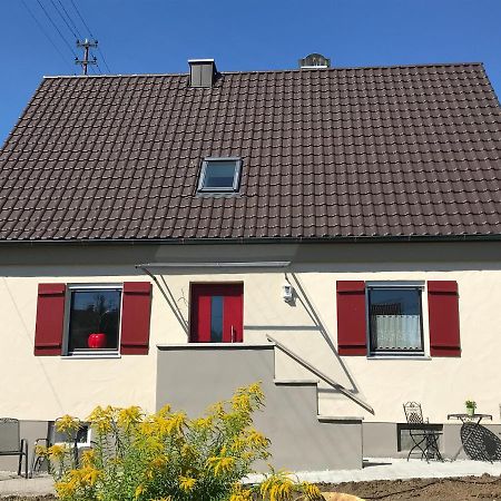 Ferienhaus Bei Lauingen, Mit Sauna Und Gartenlounge Veitriedhausen Kültér fotó