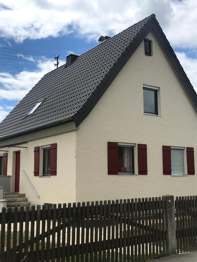 Ferienhaus Bei Lauingen, Mit Sauna Und Gartenlounge Veitriedhausen Kültér fotó